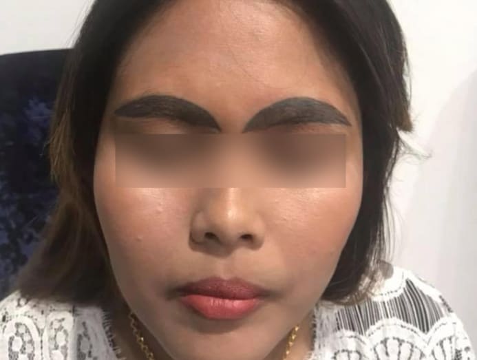 Bad, bad brows: What to do when eyebrow tattoos go green, red or just disastrous - CNA Lifestyle